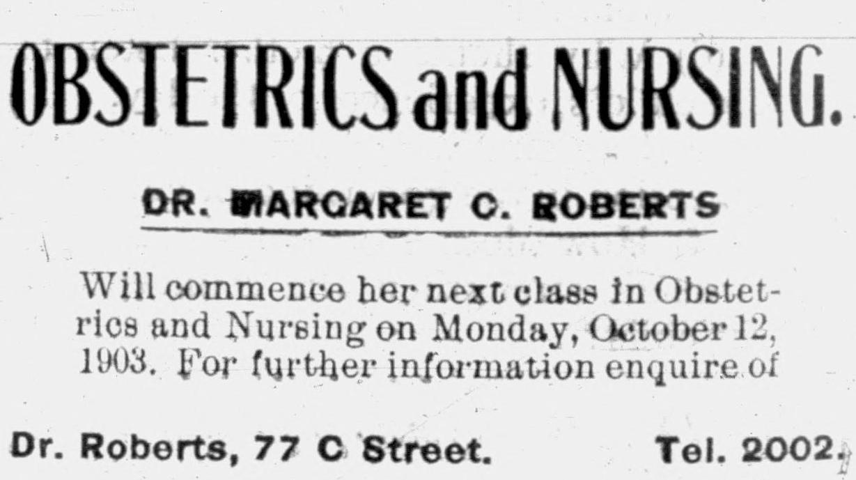 An advertisement by from the 1903-09-01 issue of the Woman's Exponent